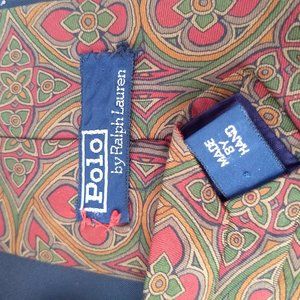 Polo by Ralph Lauren Neck Tie hand made in silk.